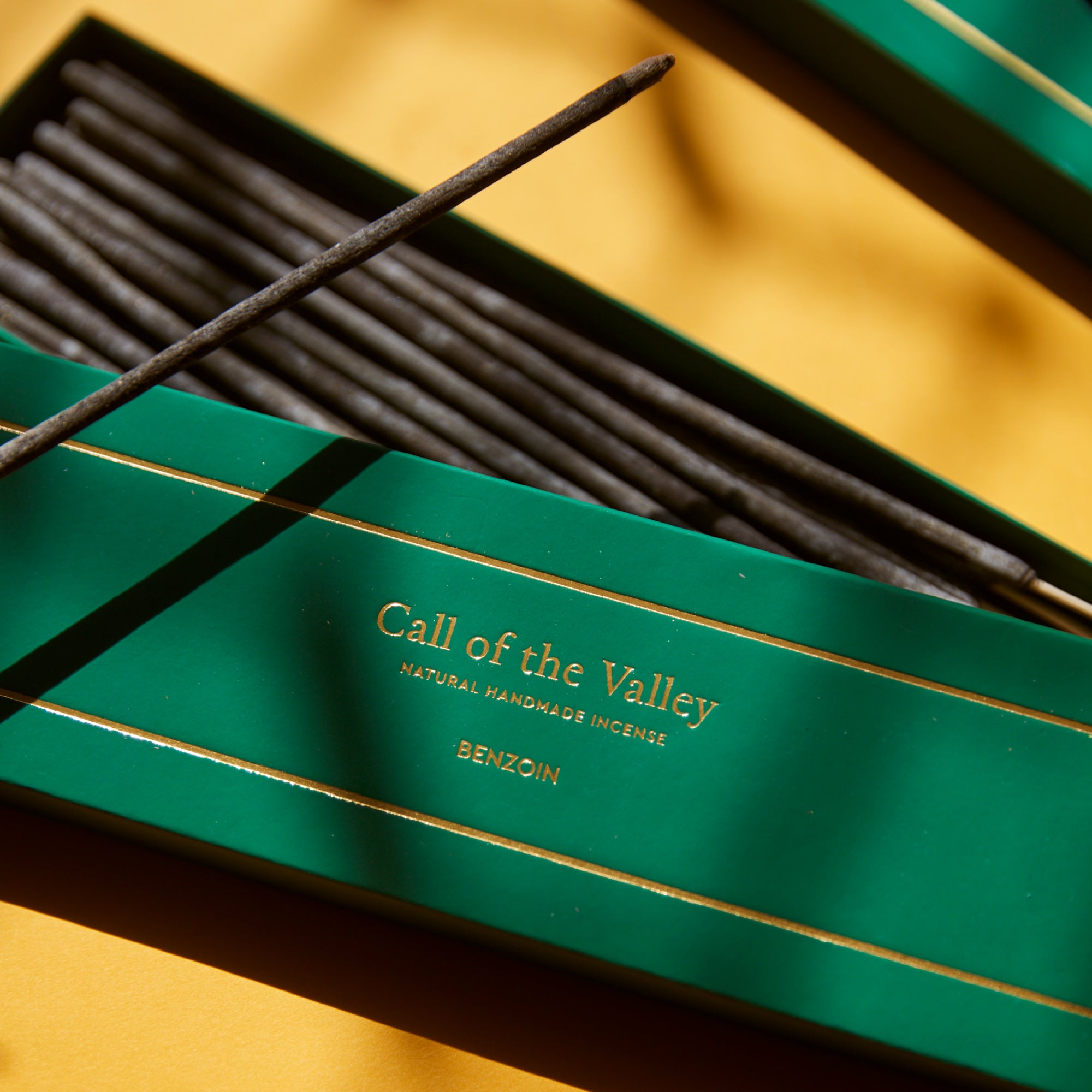 Call of the Valley hand rolled natural benzoin incense home fragrance India